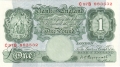 Bank Of England 1 Pound Notes Britannia 1 Pound, from 1948
